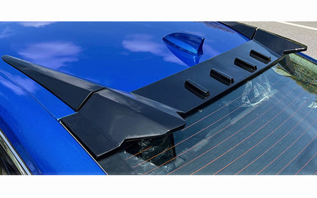 2016-2021 Honda Civic Sedan Type-R Style Rear Roof Spoiler (Black)