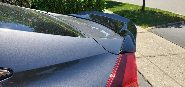 2016-2020 Honda Civic Sedan VTS Style Trunk Spoiler (Black)
