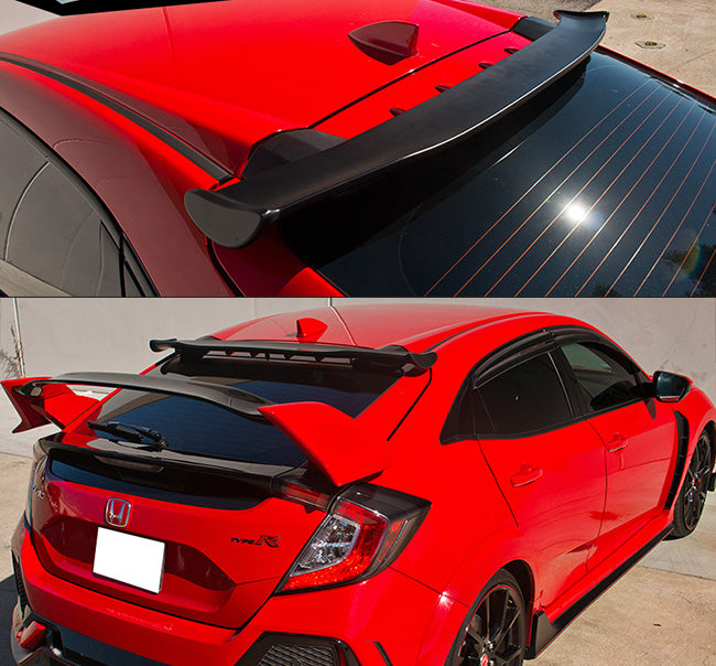 2017-2020 Honda Civic Hatchback Spoon Style Rear Roof Spoiler