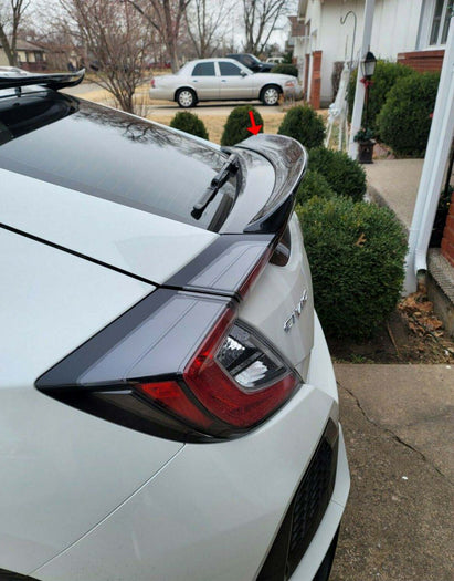 2017-2020 Honda Civic Hatchback L Type Trunk Spoiler (Black)