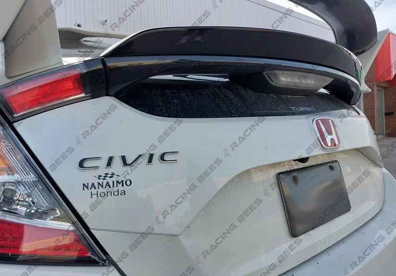 2017-2020 Honda Civic Hatchback L Type Trunk Spoiler (Black)