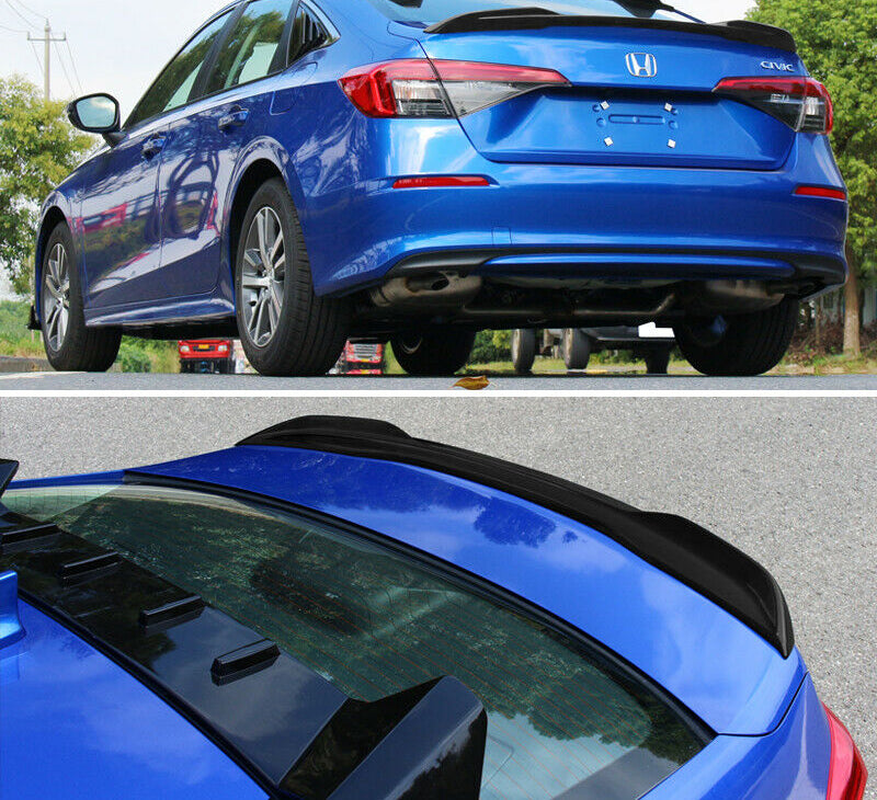 2022+ Honda Civic Sedan RS Style Trunk Spoiler (Black)