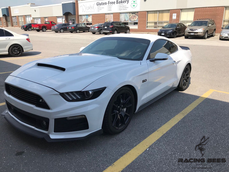 2015-2023 Ford Mustang Rear Trunk Spoiler Track Pack Style (Black)