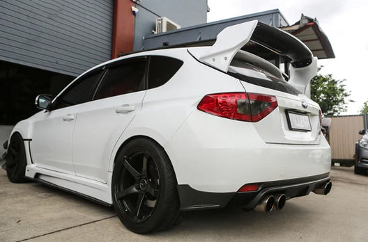2008-2014 Subaru Impreza WRX/STI Hatchback VR Style Trunk Spoiler (Carbon Fiber Center)