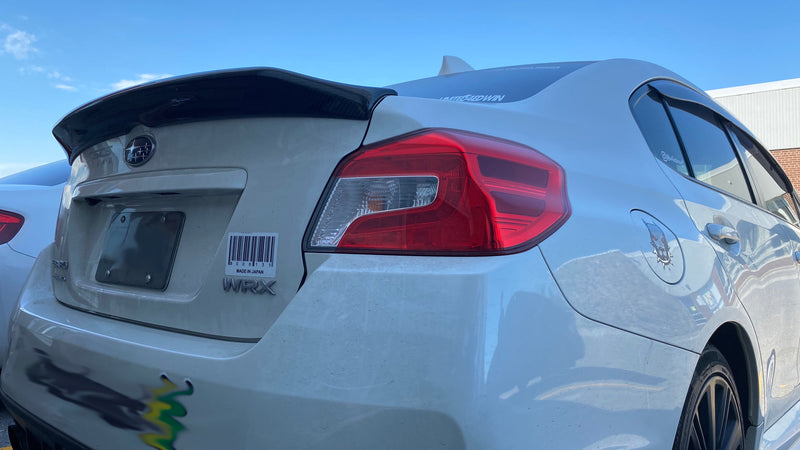 2015-2021 Subaru WRX/STI D2 Style Trunk Spoiler (Carbon Fiber)