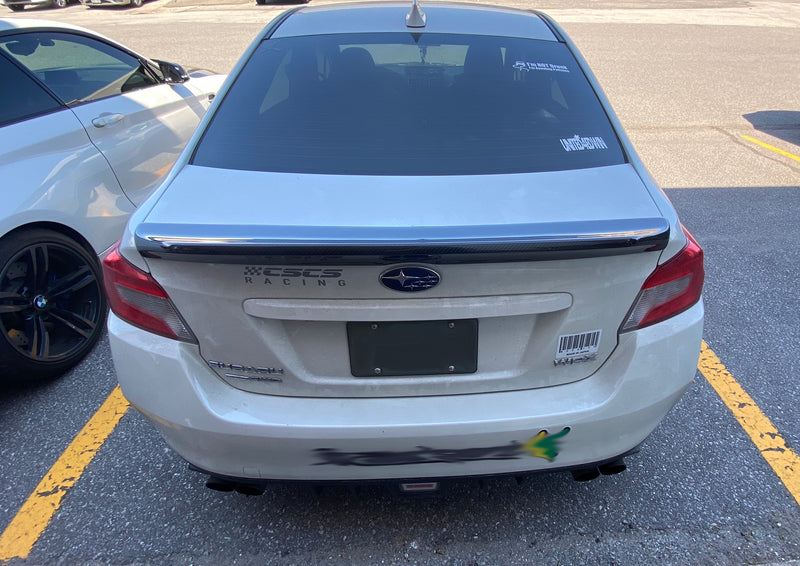 2015-2021 Subaru WRX/STI D2 Style Trunk Spoiler (Carbon Fiber)