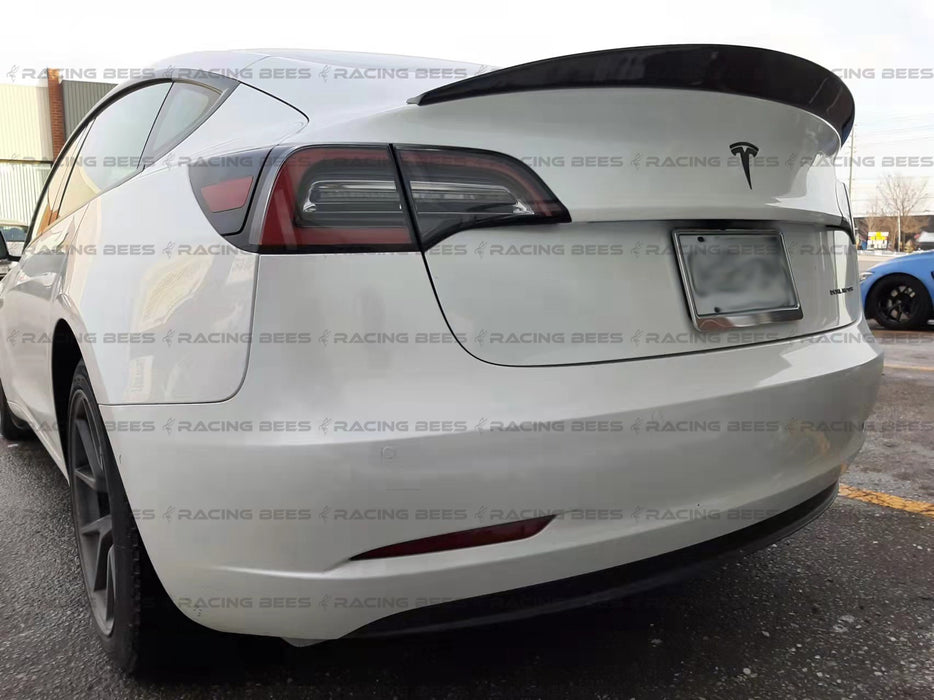 2017-2020 Tesla Model 3 TK Style Rear Trunk Spoiler (Carbon Fiber)
