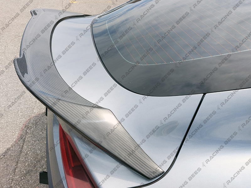 2020+ Toyota Supra A90 Trunk Spoiler V Style (Carbon Fiber)