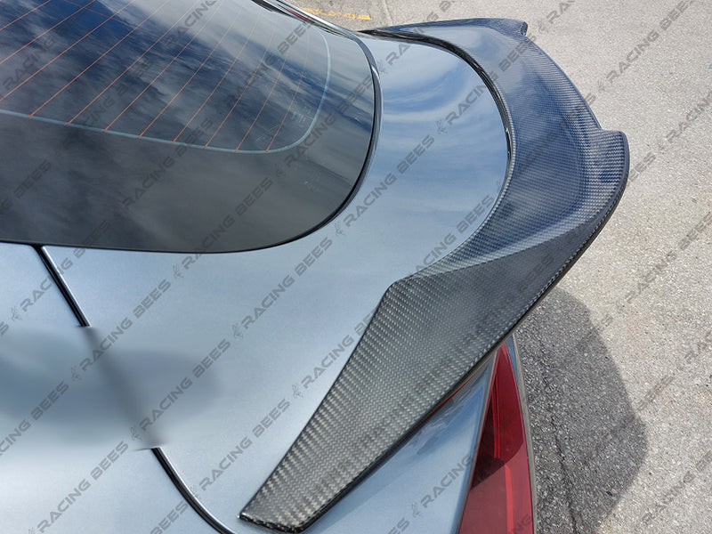 2020+ Toyota Supra A90 Trunk Spoiler V Style (Carbon Fiber)
