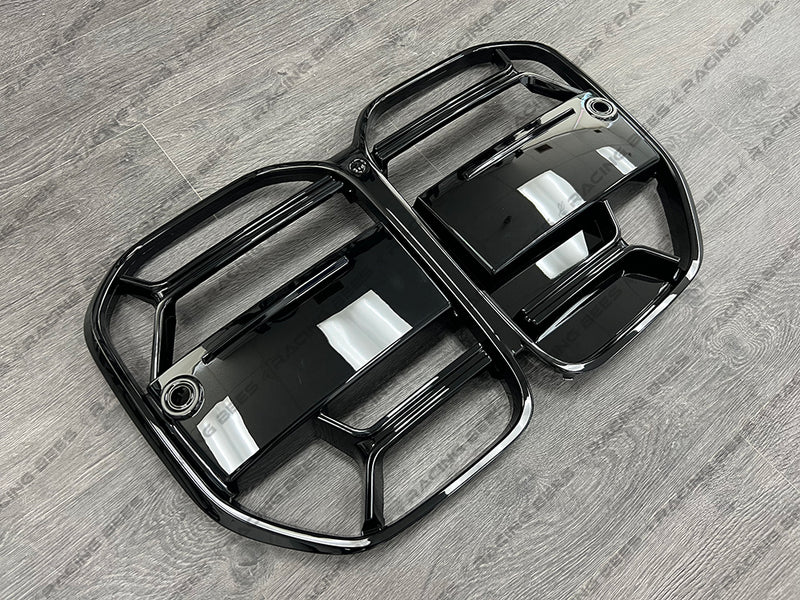 2021+ BMW G22/G23 4 Series CSL Style Front Grille (Gloss Black)