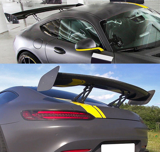 57 Inch Universal 3D GT Style Trunk Spoiler Wing Carbon Fiber (Version 3)