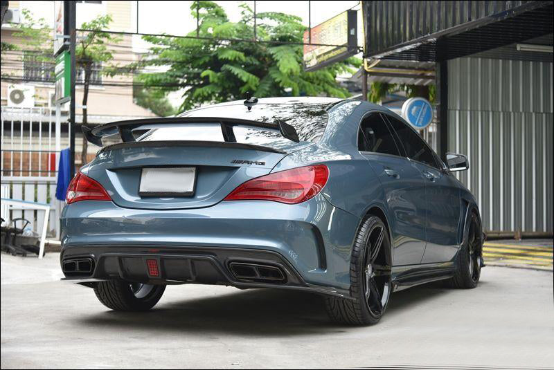 2014-2020 Mercedes-Benz CLA Class GT Style Trunk Spoiler (Carbon Fiber)