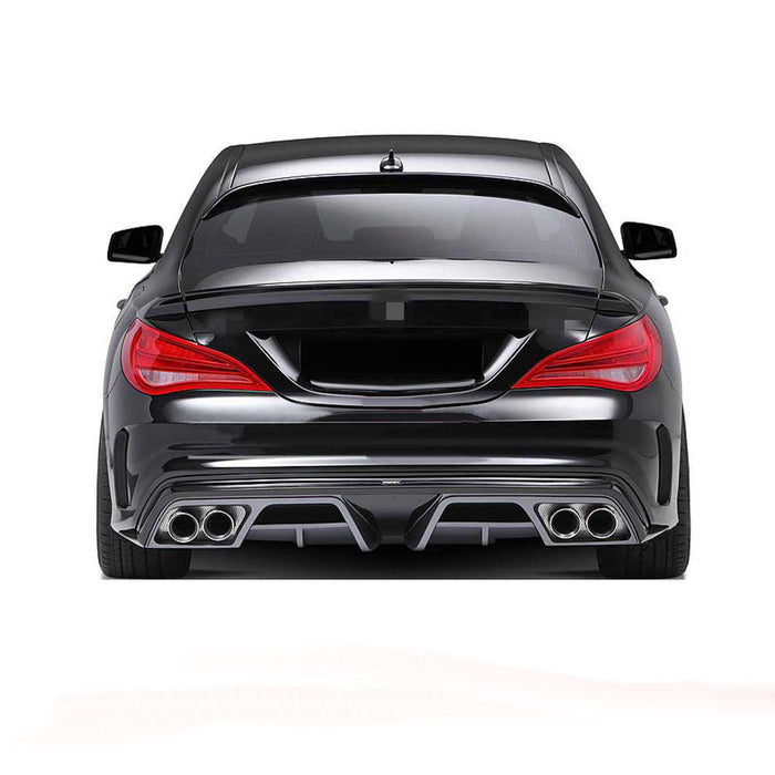 2014-2017 Mercedes-Benz CLA Class AMG Style Rear Roof Spoiler (Carbon Fiber)