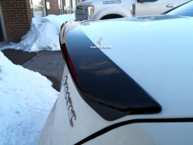 2008-2014 Mercedes-Benz C Class Sedan AMG Style Trunk Spoiler (Black)