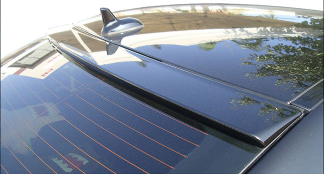 2008-2014 Mercedes-Benz C Class Sedan OEM Style Rear Roof Spoiler (BLACK)