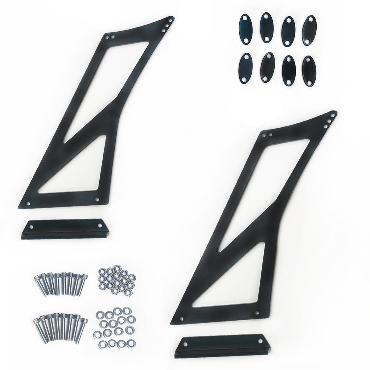 Universal 12" Adjustable Spoiler Bracket Kit — RACINGBEES