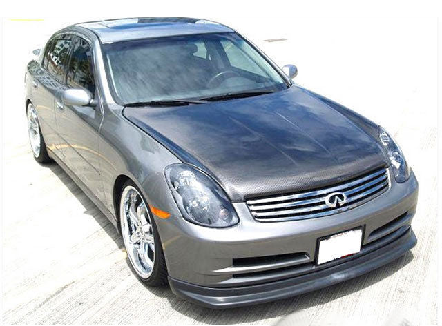 2003-2004 Infiniti G35 Sedan Nismo Style Front Bumper Lip