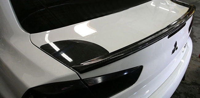2008-2016 Mitsubishi Lancer MR Style Trunk spoiler (Carbon Fiber)