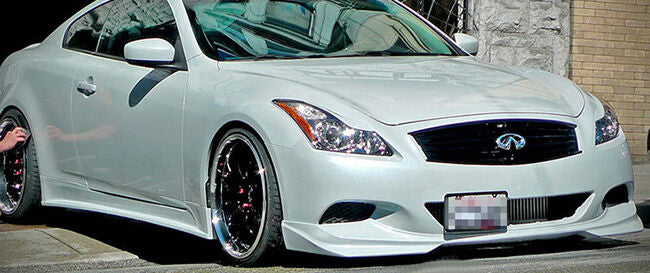 2008-2014 Infiniti G37 Coupe Type J Front Bumper Lip