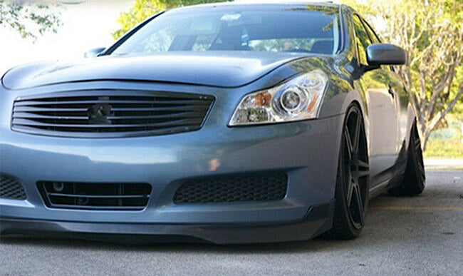 2007-2009 Infiniti G35 G37 Sedan EVO Style Front Bumper Lip