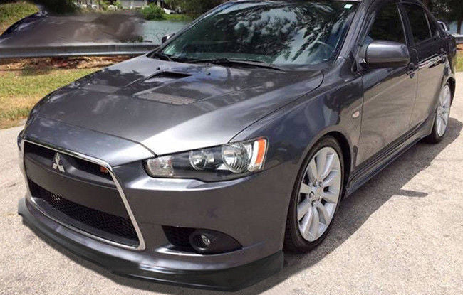 2008-2015 Mitsubishi Lancer Ralliart RA Style Front Bumper Lip