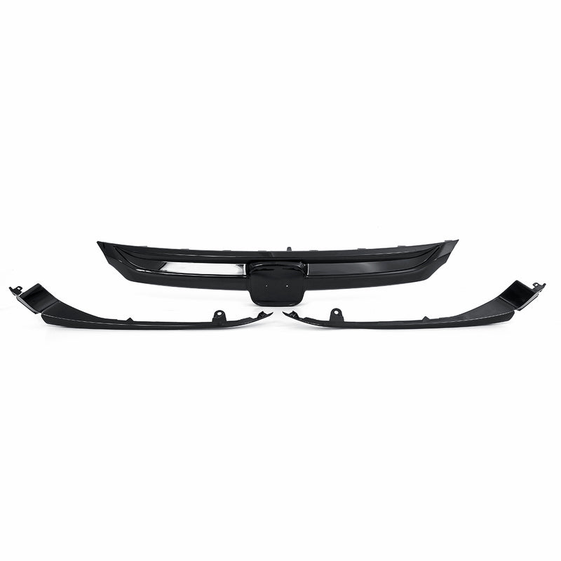 2018-2020 Honda Accord Sedan JDM Sport Style Front Grille (Black Chrome)