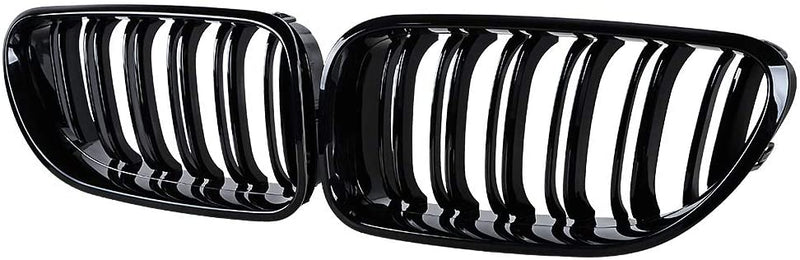 2012-2018 BMW F06/F12/F13 6 Series Coupe/Sedan M Style Gloss Black Kidney Grilles