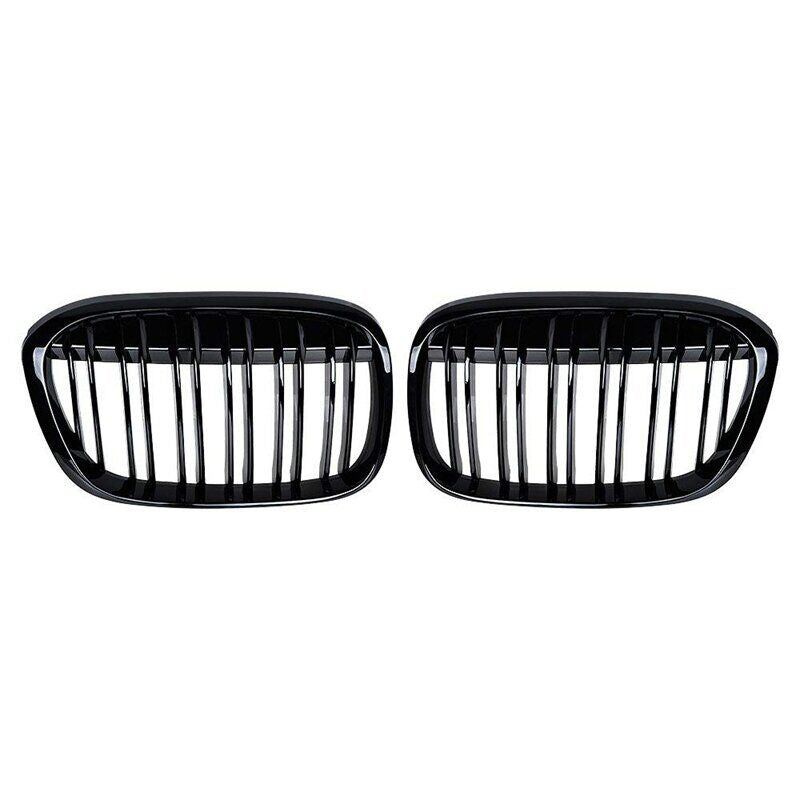 2016-2019 BMW F48/F49 X1 M Style Gloss Black Kidney Grilles