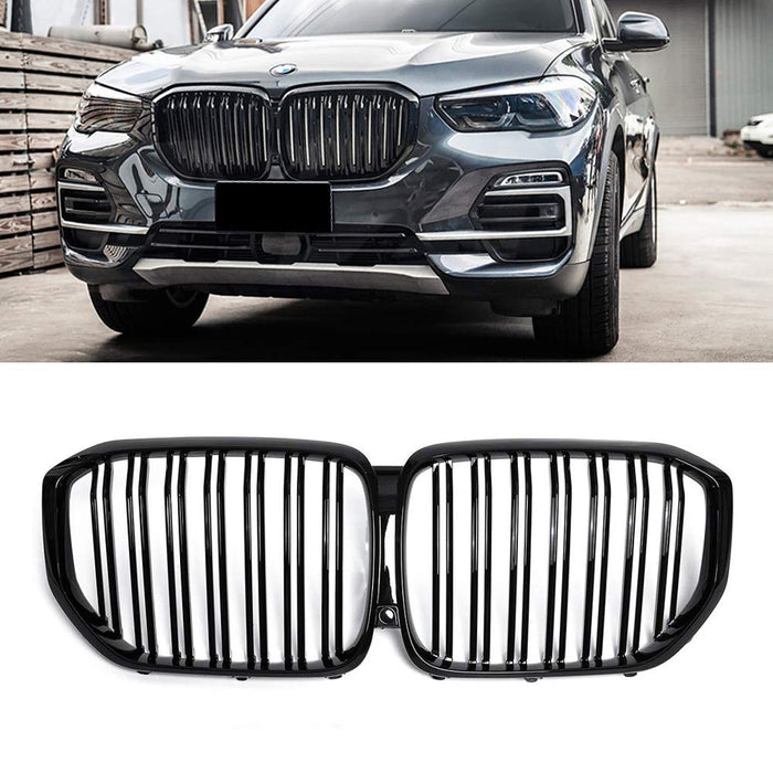 2019+ BMW G05 X5 M Style Gloss Black Grille — RACINGBEES