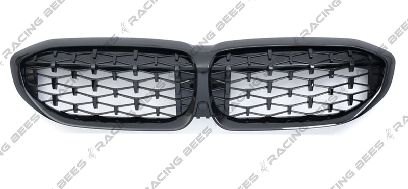 2019-2022 BMW G20 3 Series OEM Style Gloss Black Grille