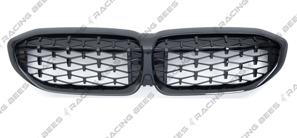 2019+ BMW G20 3 Series OEM Style Gloss Black Grille