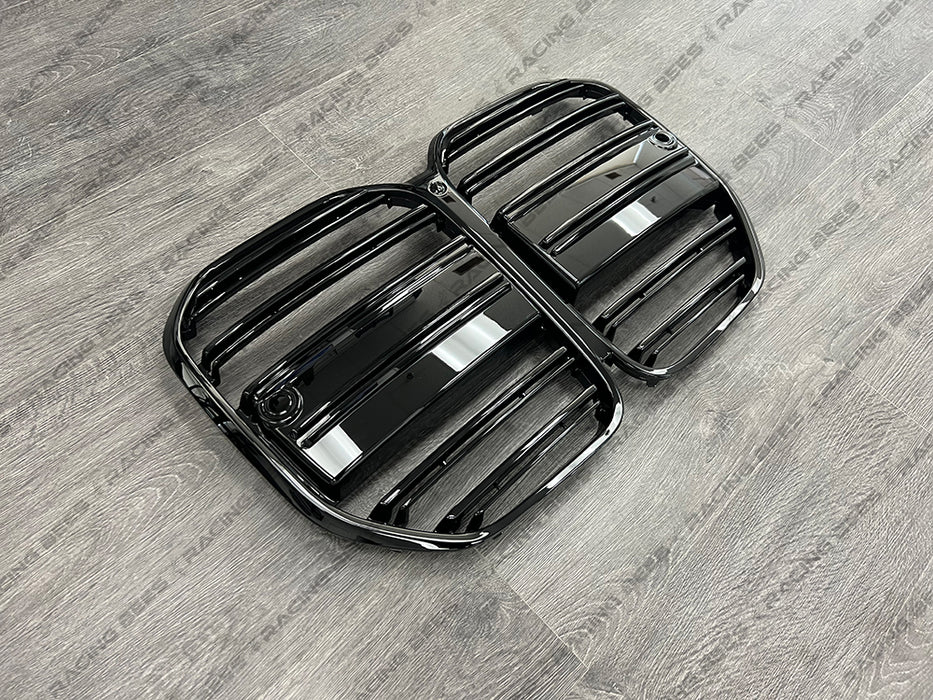 2021+ BMW G22/G23 4 Series M Style Front Grille (Gloss Black