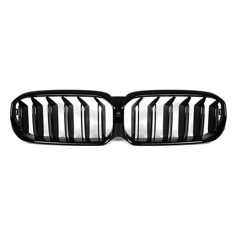 2021+ BMW G30 5 Series LCI M Style Gloss Black Kidney Grilles