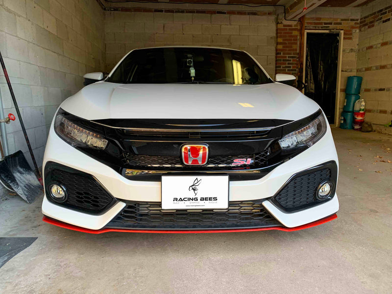 2016-2018 Honda Civic Type-R Style Front Grille (Black)