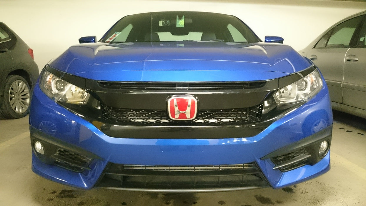 2016-2018 Honda Civic Type-R Style Front Grille (Black)