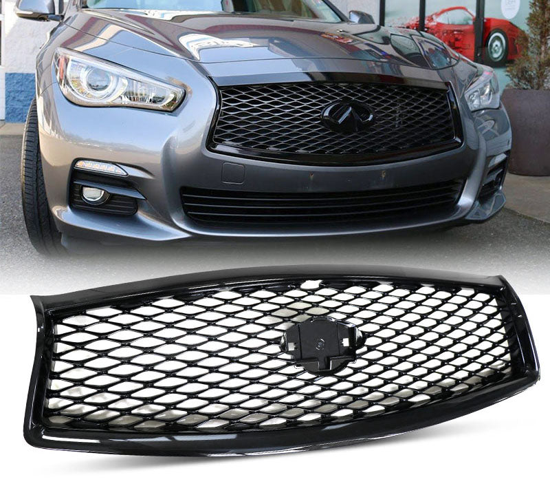 2014-2017 Infiniti Q50 OEM Style Grille (Black)