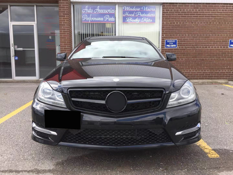 2012-2014 Mercedes-Benz C Class AMG Style Grille (Black)