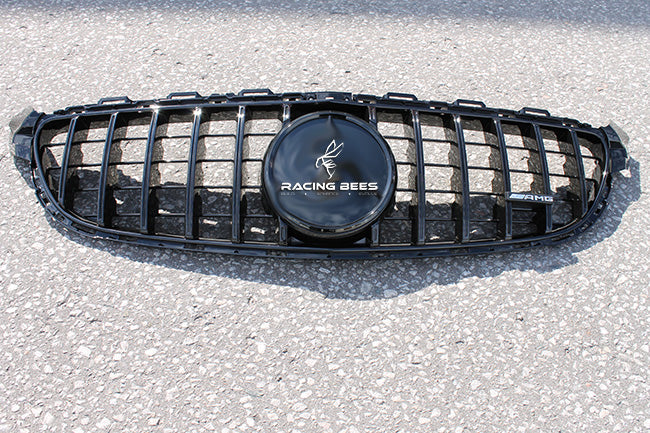 2019-2020 Mercedes-Benz C63/C63S GT Style Front Grille (Gloss Black)