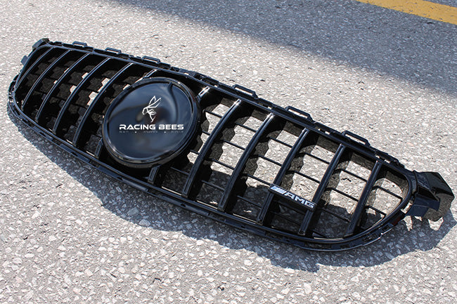 2019-2020 Mercedes-Benz C63/C63S GT Style Front Grille (Gloss Black)