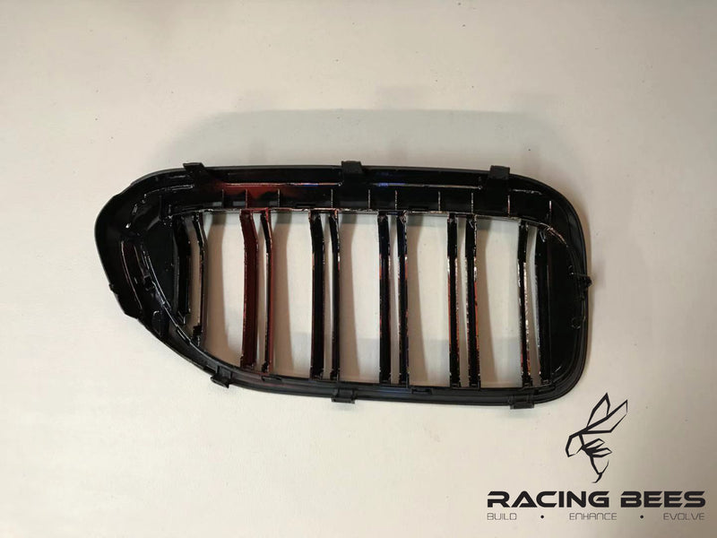 2017-2019 BMW G30 5 Series M Style Tri-Colour Kidney Grilles