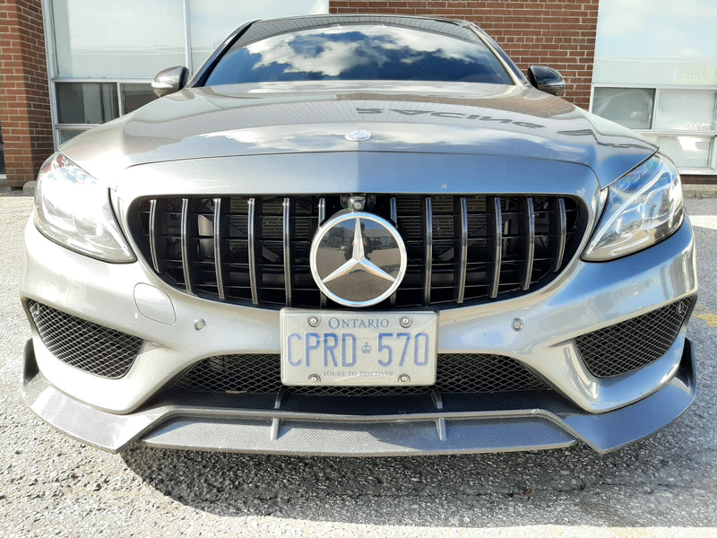 2015-2018 Mercedes-Benz C Class GT Style Front Grille (Black)
