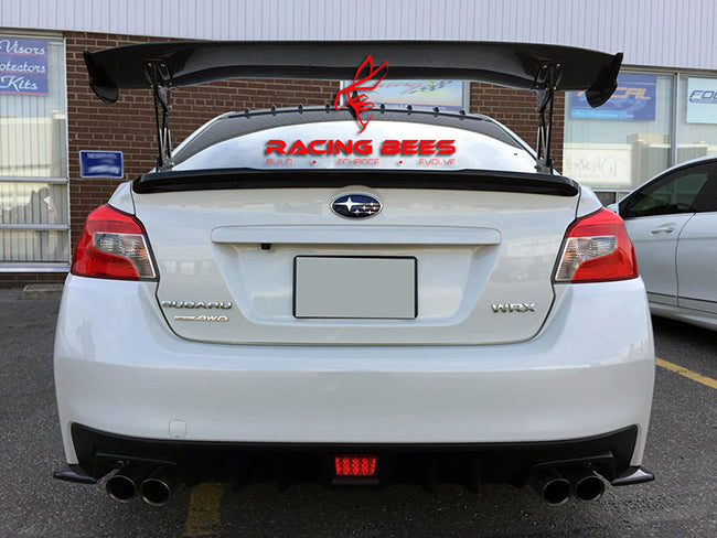 2013-2015 Honda Civic Sedan JS Style Trunk Spoiler (Carbon Fiber)