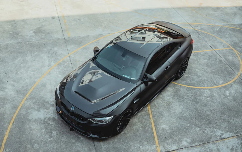 2015-2020 BMW F80/F82/F83 M3/M4 GTS Style Hood (Carbon Fiber-Double-Sided)