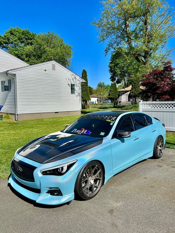 2014-2023 Infiniti Q50 CMST Hood (Carbon Fiber)