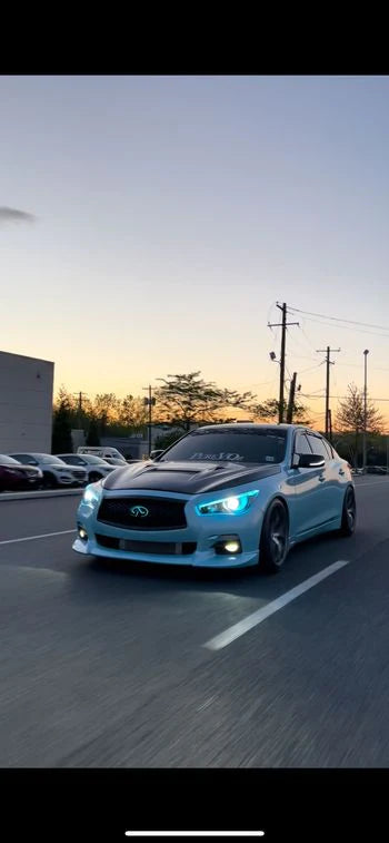 2014-2023 Infiniti Q50 CMST Hood (Carbon Fiber)