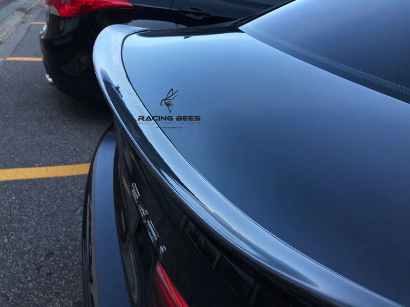 2012-2018 BMW F30/F80 3 Series/M3 Trunk Spoiler 3D Style (Carbon Fiber)