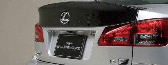 2006-2012 Lexus IS250/350 Wald Style Trunk Spoiler Carbon Fiber
