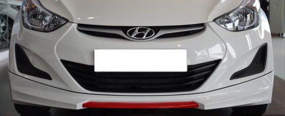 2011-2015 Hyundai Elantra Sedan MD Style Front Bumper Lip