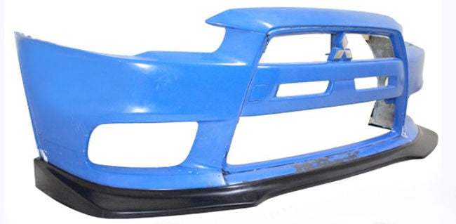2008-2015 Mitsubishi Evolution 10 RA Style front bumper lip