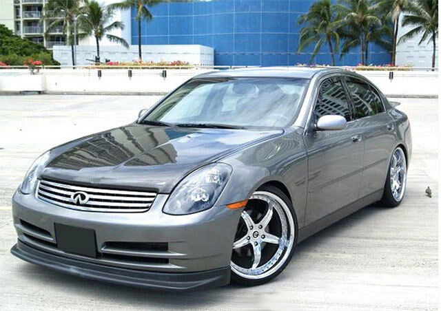 2003-2004 Infiniti G35 Sedan Nismo Style Front Bumper Lip